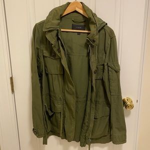 JCrew women’s green jacket, size M